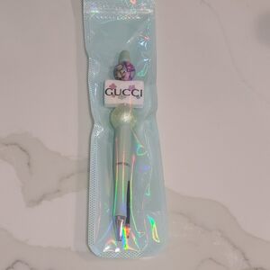 Gucci Holographic Pen with Purple Accents